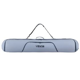 Snowboard Bag, Up to 65 in/165 cm, Padded Skis & Snowboards Bag for Air Travel, 600D Waterproof Oxford Fabric, with Adjustable Inner Straps (Default: Default)