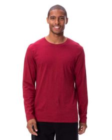 Threadfast Apparel 180LS Unisex Ultimate Long-Sleeve T-Shirt (Color: BURGUNDY, size: 3XL)